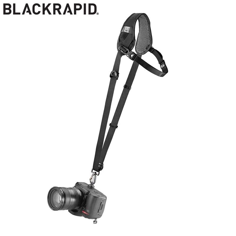 美國BlackRapid快槍俠單眼相機減壓背帶減壓相機背帶Curve Breathe(彎型,斜肩揹帶,台灣代理開年公司貨)