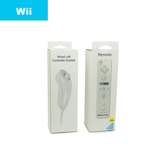 Wii Wii Wii U無線控制器左右手把 副廠 Pchome 24h購物