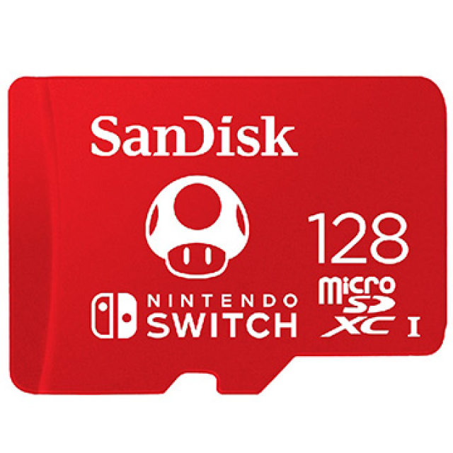 SanDisk 128GB 128G [Nintendo SWITCH microSDXC 100Mb/s U3 任天堂 專用記憶卡