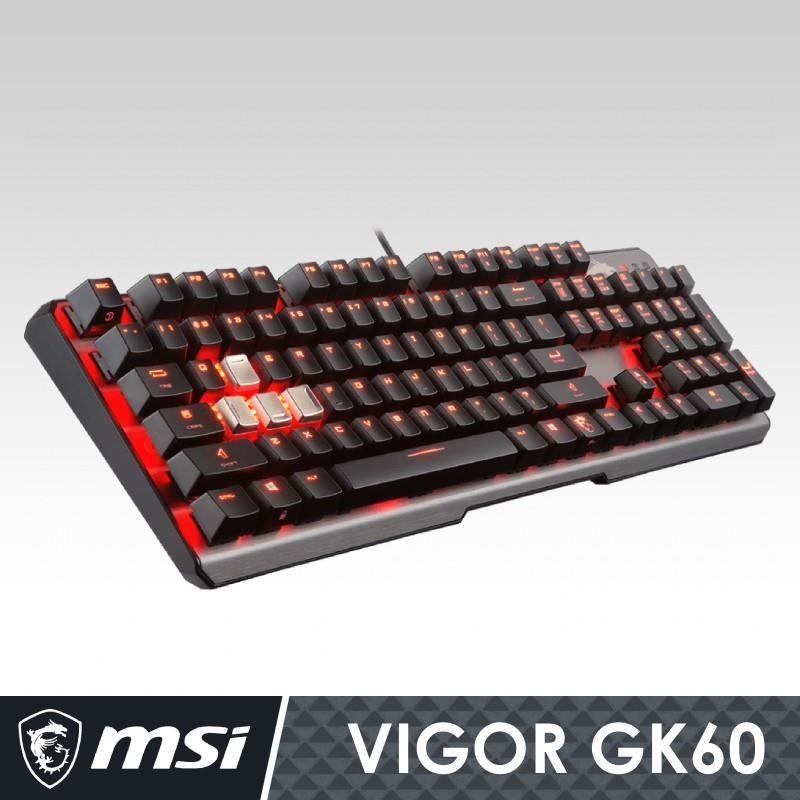 [情報] 微星 GK60 青軸機械鍵盤加一元多一件