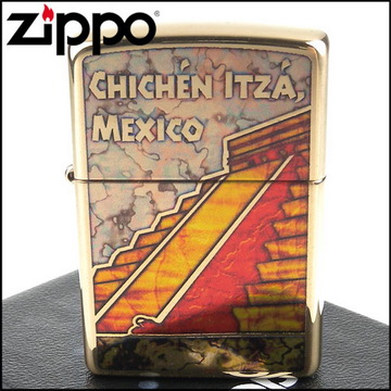 【ZIPPO】美系~Pyramid Chichen Itz-墨西哥契琴伊薩金字塔打火機
