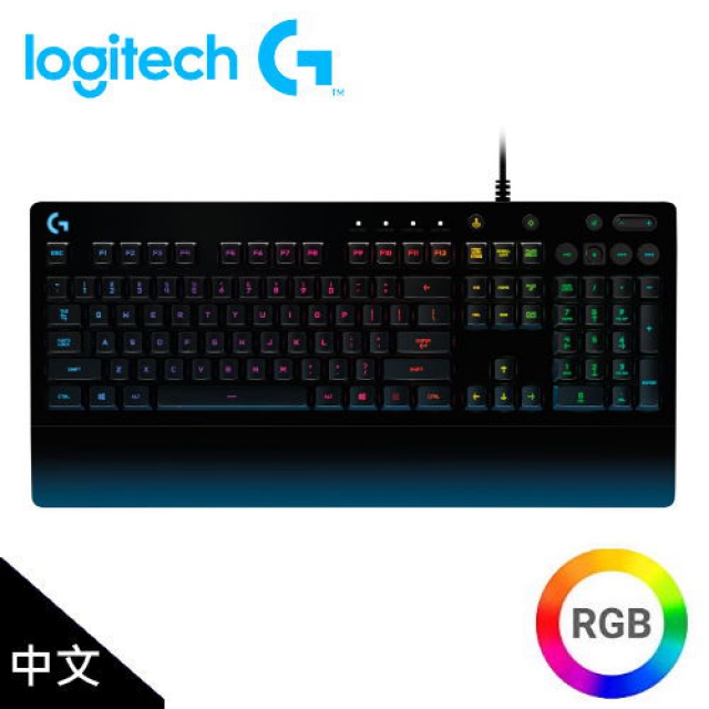 Logitech 羅技 G213 PRODIGY RGB遊戲鍵盤