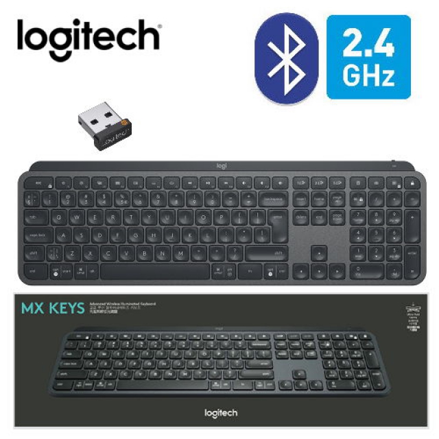 【Logitech 羅技】MX KEYS 智能無線鍵盤