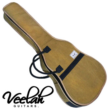 VEELAH V41-FGBR 駝黃色民謠木吉他專用袋