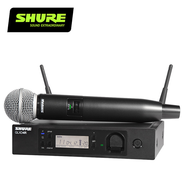 SHURE GLXD24R / SM58 高級數位無線麥克風系統-原廠公司貨