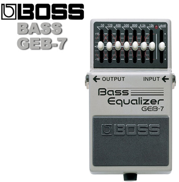 『BOSS BASS GEB-7』等化效果器 Equalizer 等化微調器