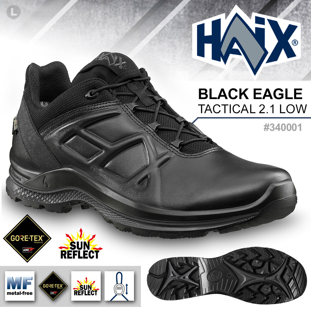 HAIX BLACK EAGLE TACTICAL 2.1 LOW 黑鷹戰術低筒鞋