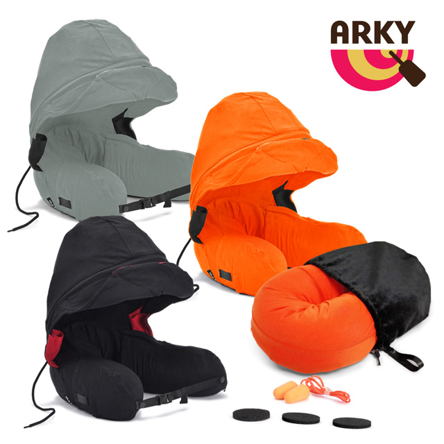 ARKY Somnus Travel Pillow 咕咕旅行枕-乳膠顆粒版+專用收納袋