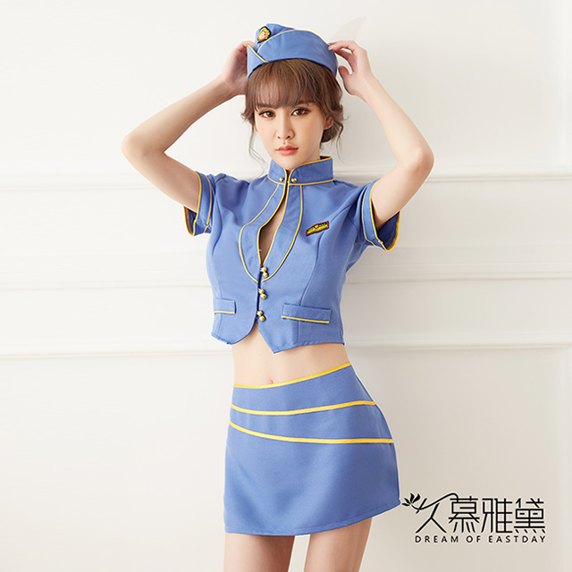 久慕雅黛 時尚天使空姐制服角色扮演服
