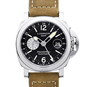 PANERAI 沛納海 Luminor PAM01088 GMT自動上鍊機械腕錶-44mm