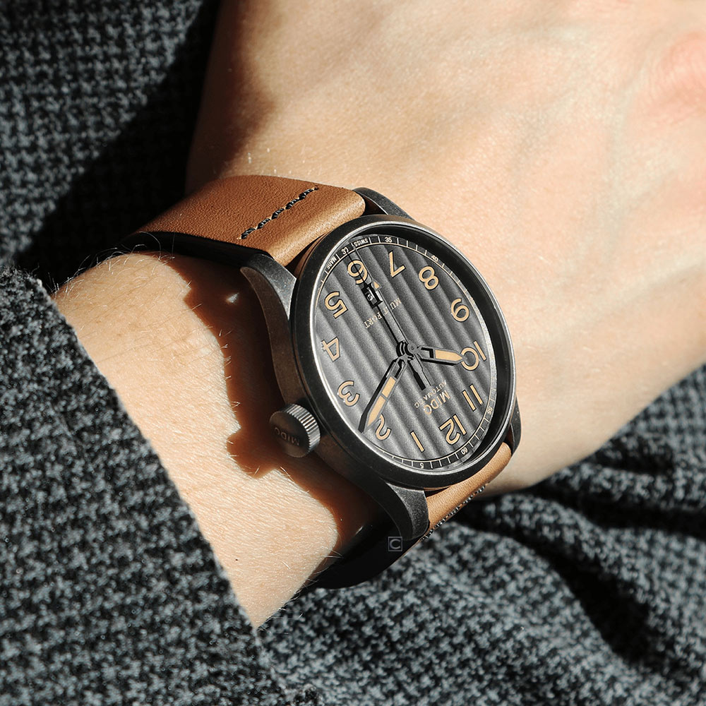 M 美度表mido Multifort先鋒系列escape復刻horween特別版腕錶 Pchome 24h購物