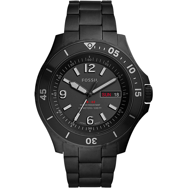 FOSSIL FB-02 霸氣個性時尚手錶-42mm FS5688