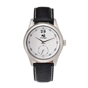 FLUNGO佛朗明哥日耀傳奇紳士機械腕錶(白)