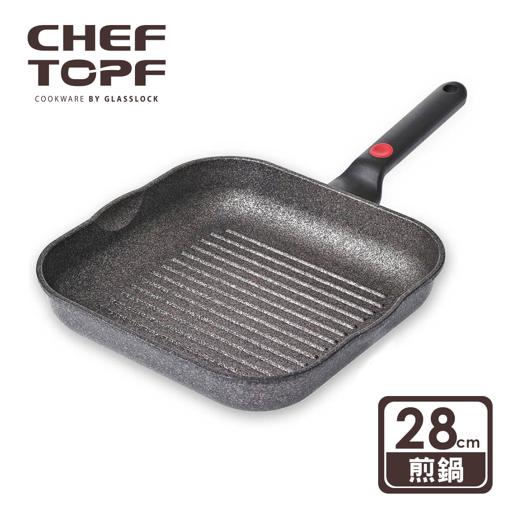 韓國 Chef Topf 崗石系列耐磨不沾煎鍋 28 公分