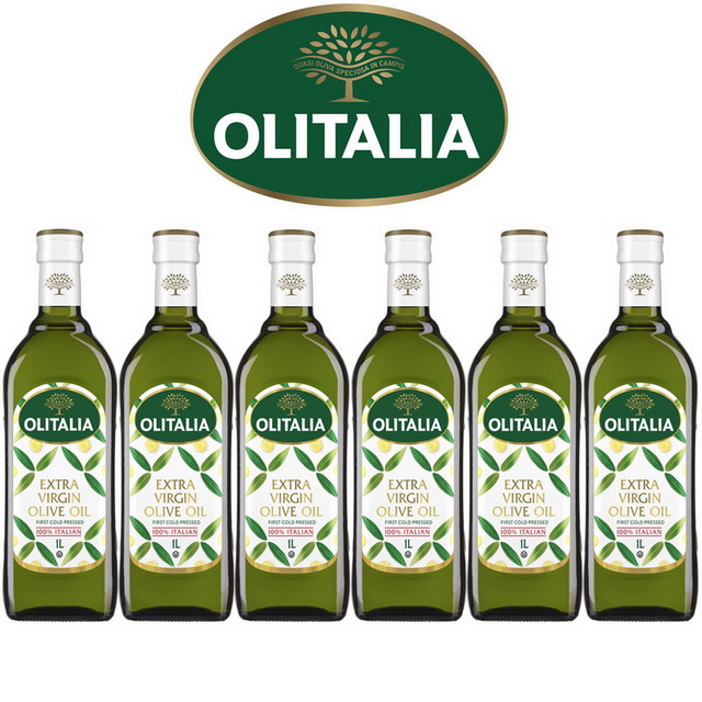 Olitalia奧利塔特級初榨橄欖油禮盒組(1000ml x 6瓶)