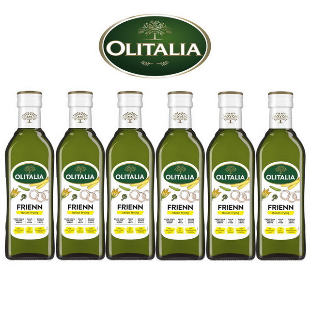 Olitalia奧利塔高溫專用葵花油禮盒組(500mlx6瓶)
