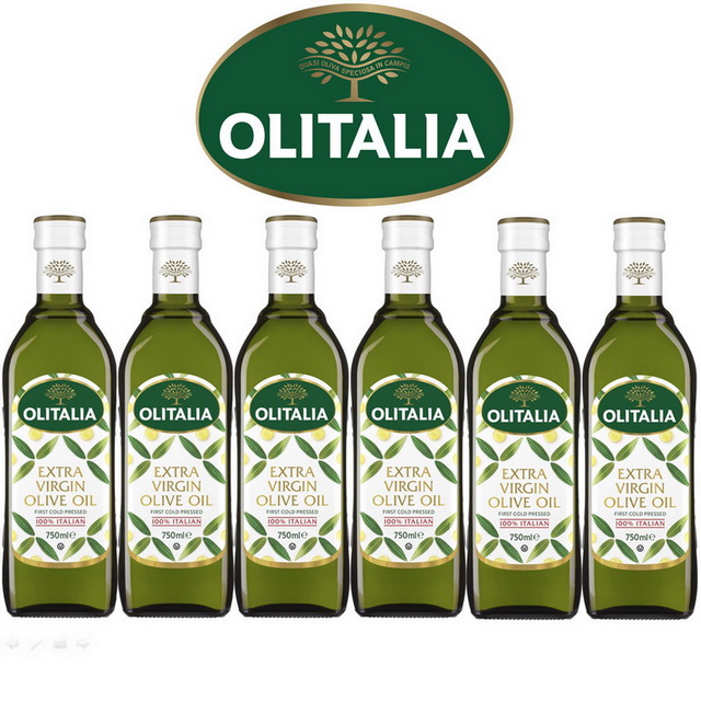 Olitalia奧利塔特級初榨橄欖油禮盒組(750mlx6瓶)