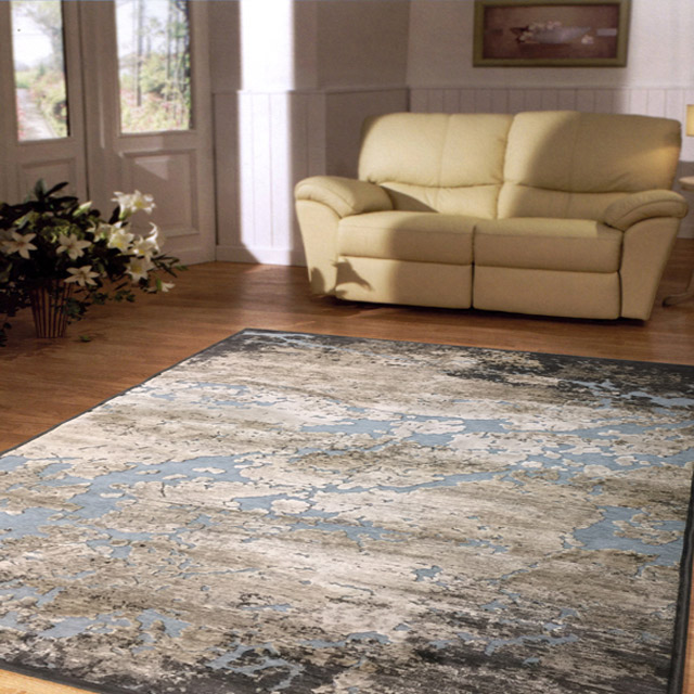 范登伯格 法拉立體層次分明進口絲質地毯-地圖 160x230cm