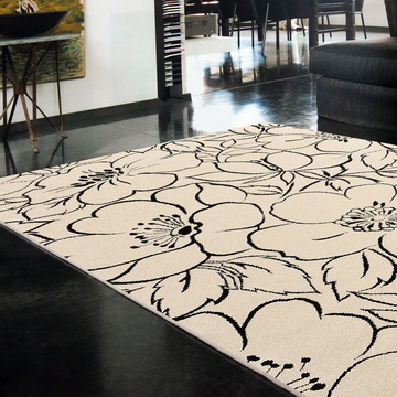 比利時infinity 現代地毯- 朵麗(黑)160x230cm