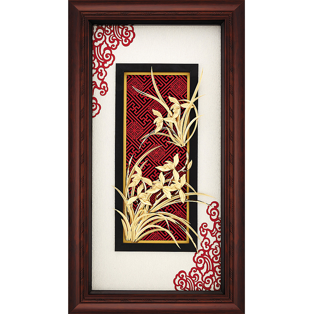 開運陶源雅鑑鑫品金箔畫圓盤系列(小)【馬到成功】23x23cm - PChome