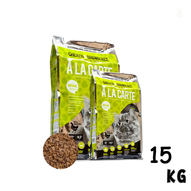 【阿拉卡特】全齡貓-雞肉和益生菌配方15KG